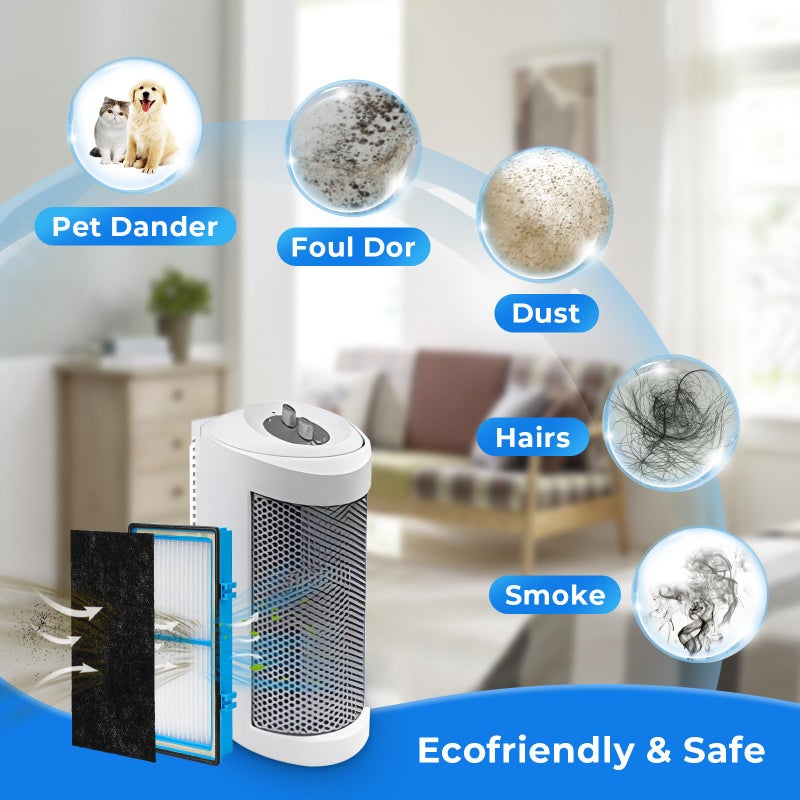 Ximoon HAPF30AT Filter Replacement for Holmes AER1 Ready Air Purifier Filters for Bionaire Air Cleaner Filter - Image 4